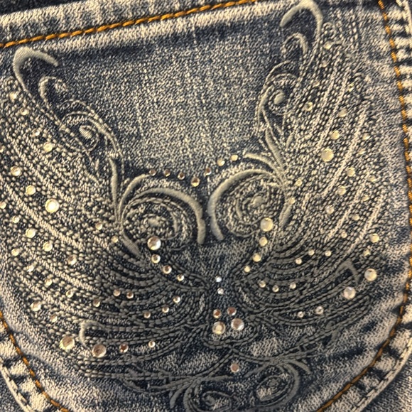 Original Harley Davidson Women's Blue Jeans - Picture 7 of 11